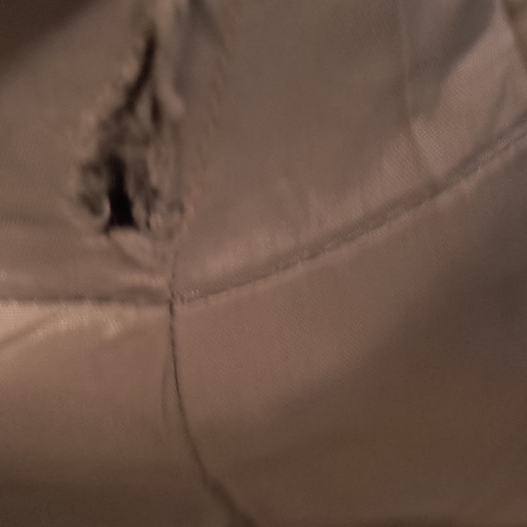 VINTAGE WTOO Long Silver Formal Gown Dress Size 10 - Picture 17 of 17